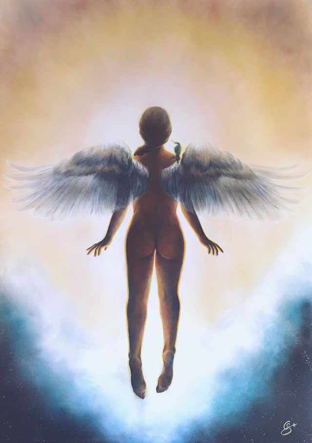 « Céleste » L’Ange et le Colibri 