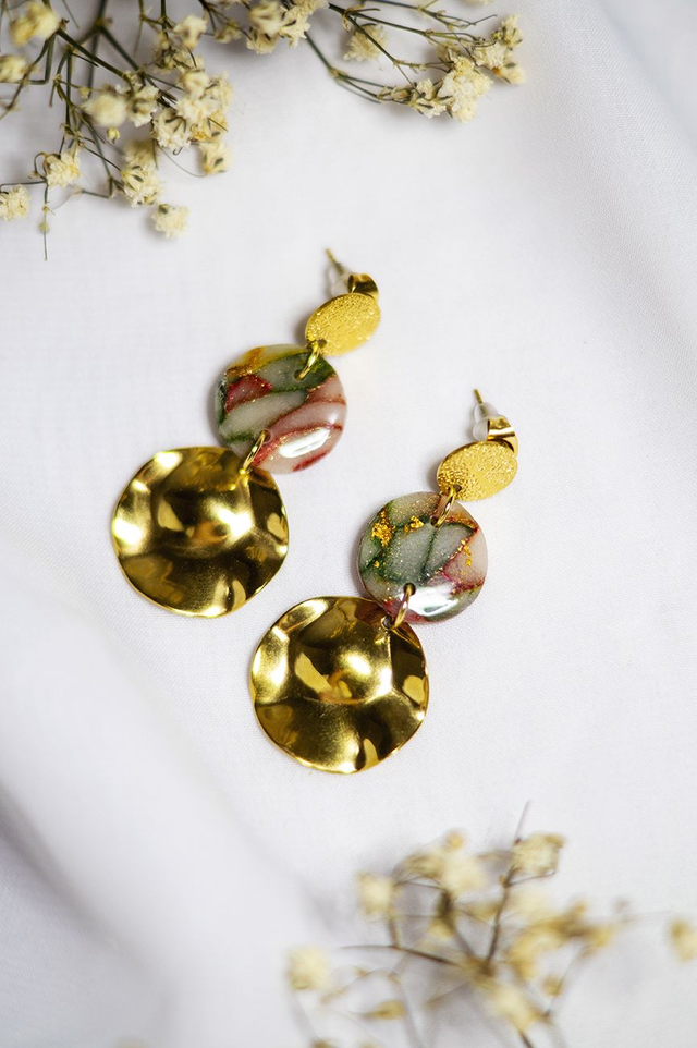 Coloris automne - Boucles Calypso 