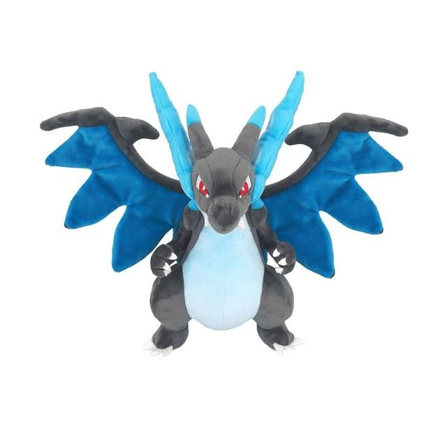 San-ei Mega Charizard X All Star Collection Pokemon 10" Plush