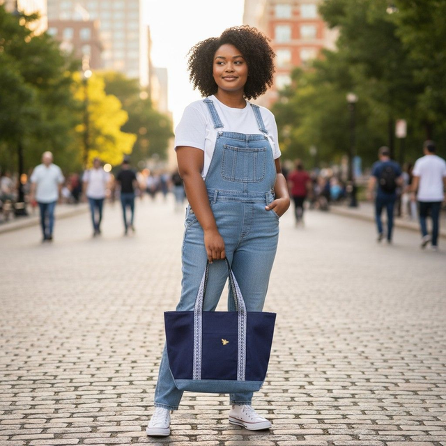 Cabas Essentiel - Bleu Roi