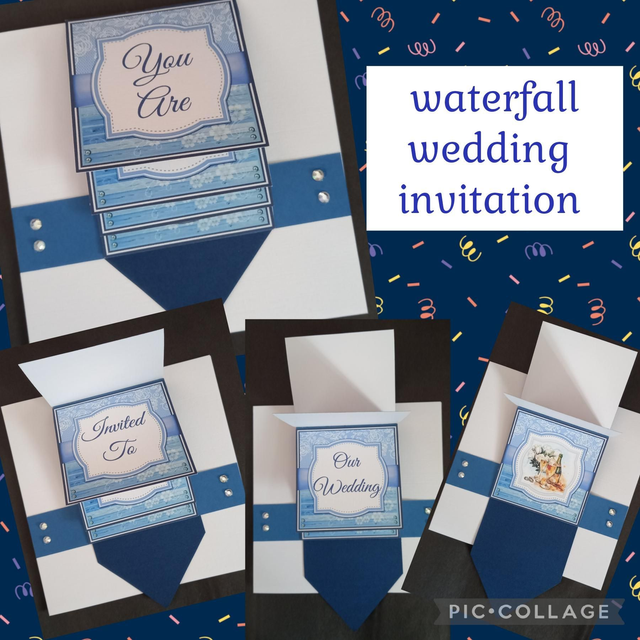Waterfall Wedding Invitations (Set Of 10)