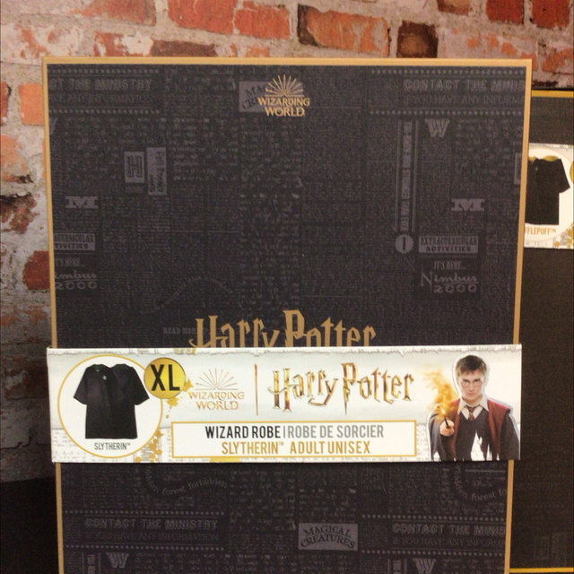 Harry Potter Wizard Robe Cloak Slytherin Size XL