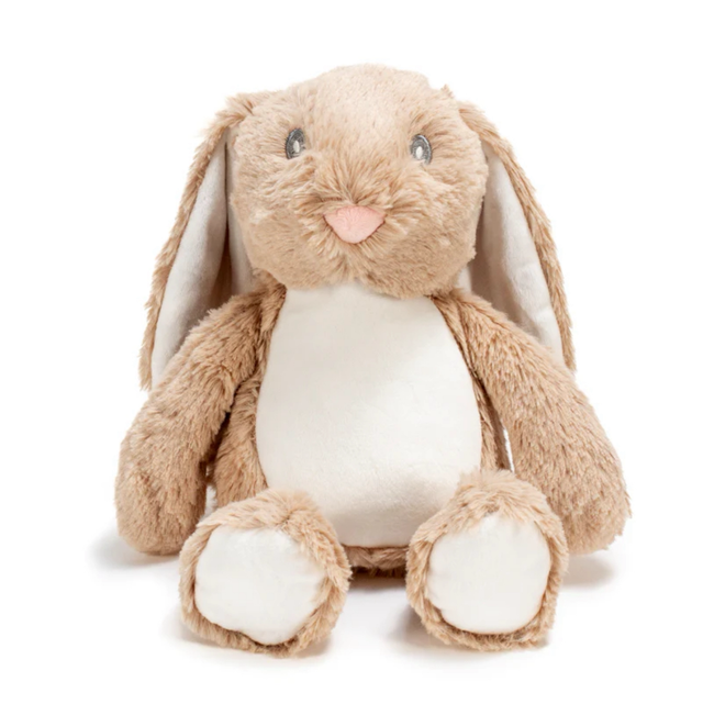 Personalised Plush Bunny - Brown