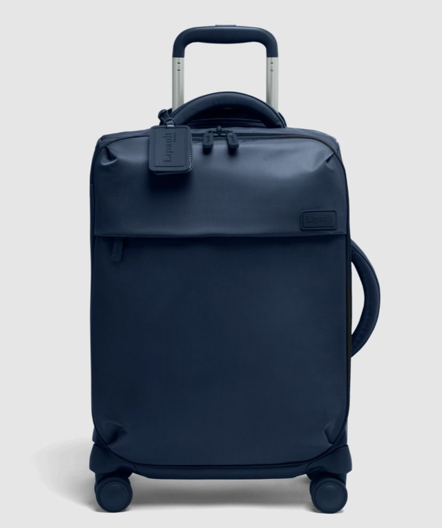 VALISE CABINE LIPAULT LIGNE PLUME BLEU MARINE