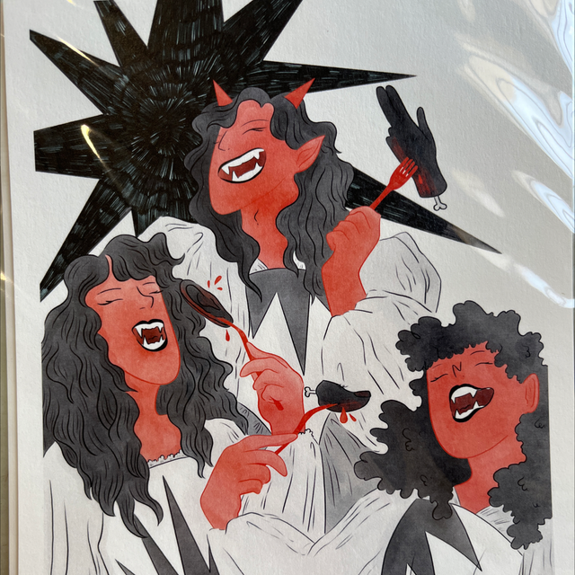 NUM &quot;Girl dinner&quot; A5