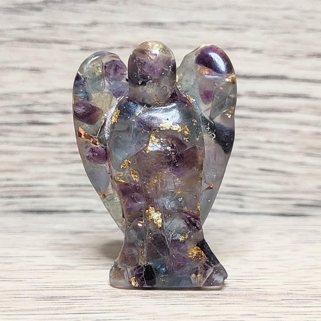 Ange orgonite fluorine 