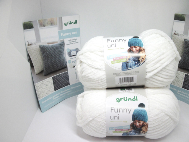 Kit coussin fil chenille 