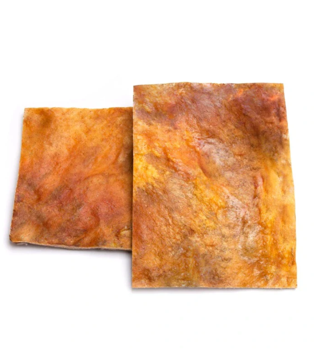 Plaque de peau de bœuf