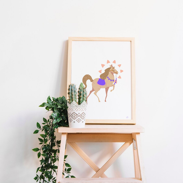 Print Cheval Blanc A4