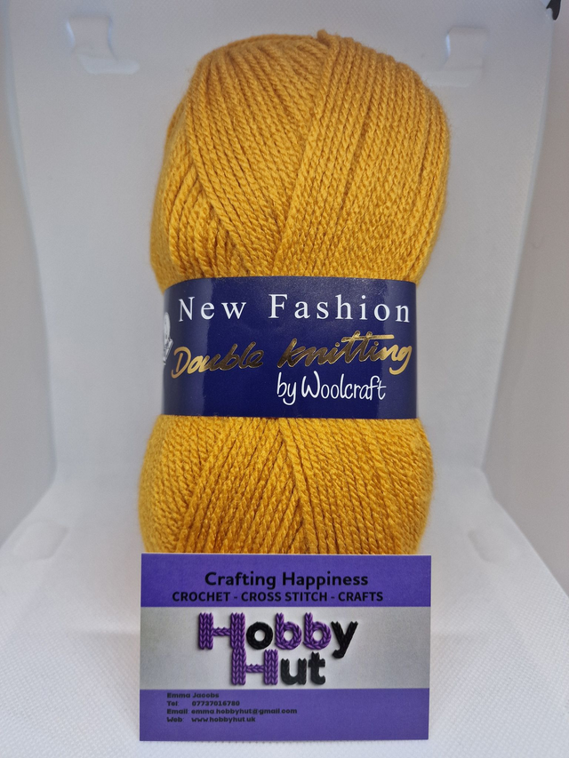 New Fashion - Double Knit Yarn - Mustard - 100g