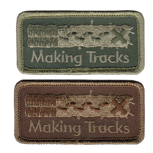 Patch brodé Making Tracks™