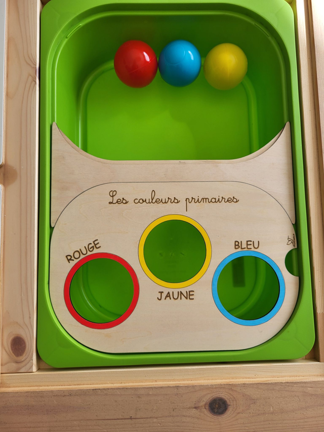 Les couleurs primaires pour les tout-petits