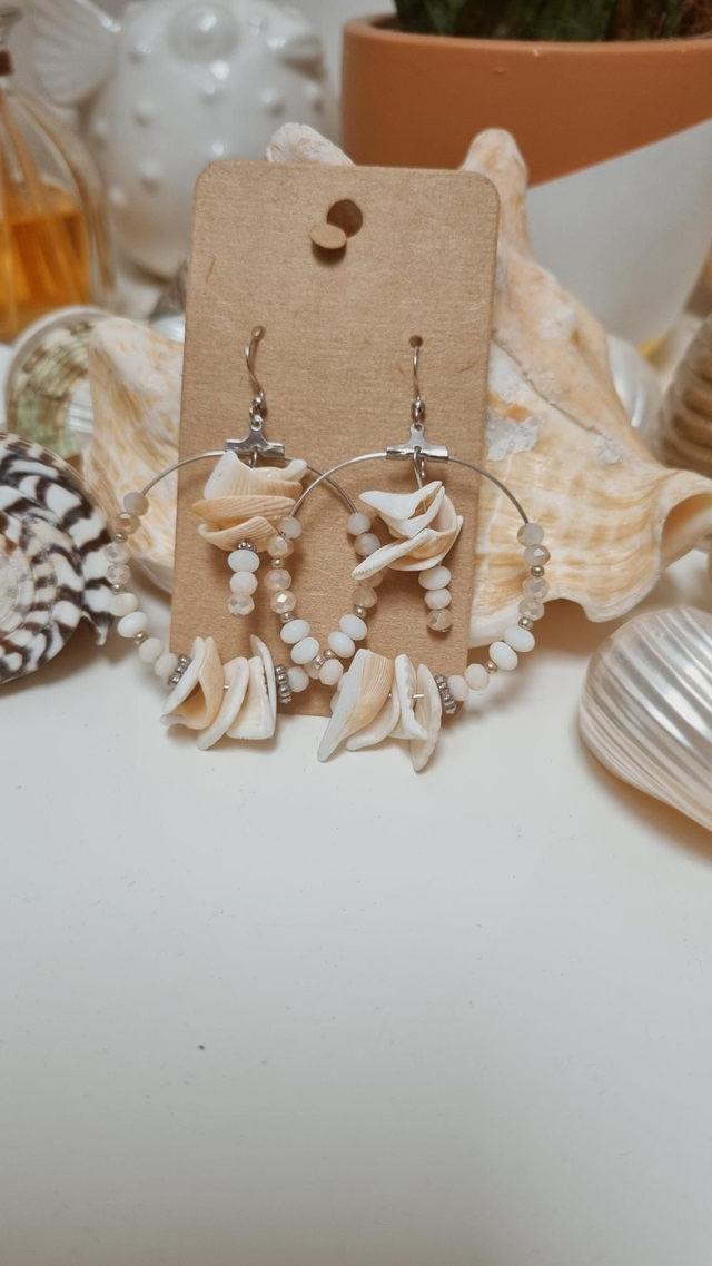 Boucles d'oreilles 🐚