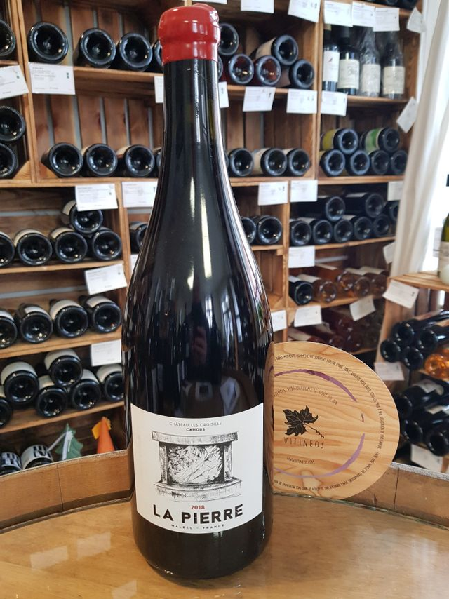 La Pierre (magnum) 2018 - Rouge Sec Tranquille - Château Les Croisille (Famille Croisille)