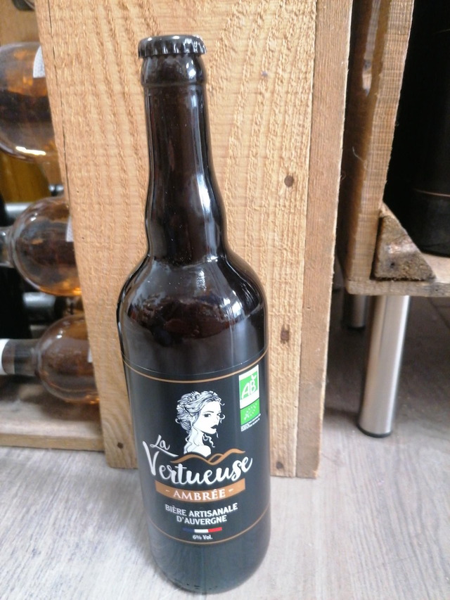 Grande bière ambrée la Vertueuse 