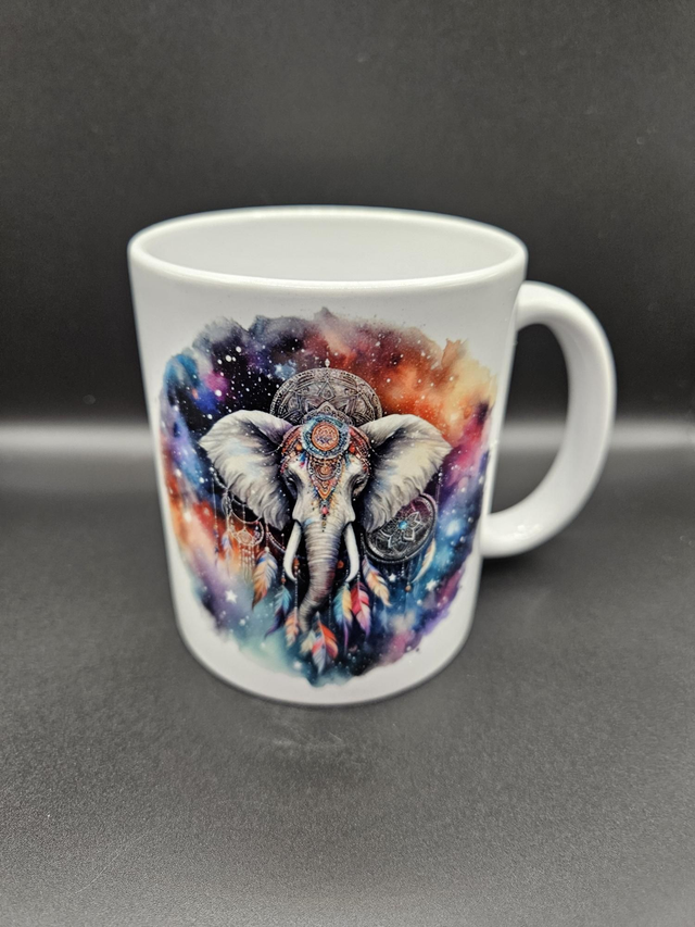 Tasse éléphant bohème 