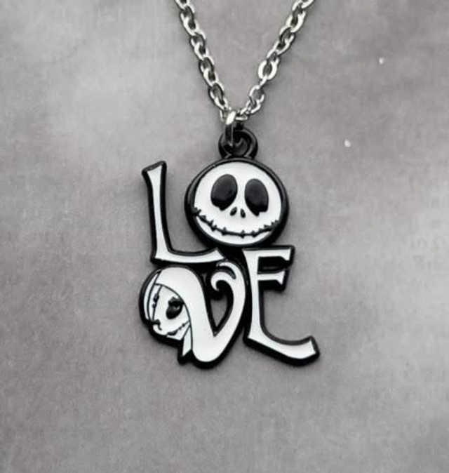 Jack and Sally Necklace 