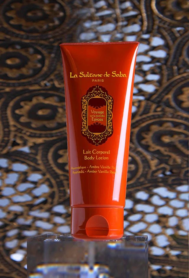 Lichaamsmelk - Lait Corporel - 200ml - Epices - Ayurveda (Amber Vanille Patchouli)