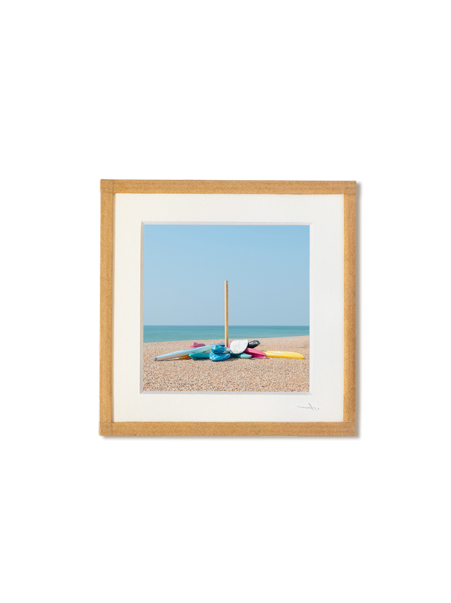 Kayaks - tirage photo encadré