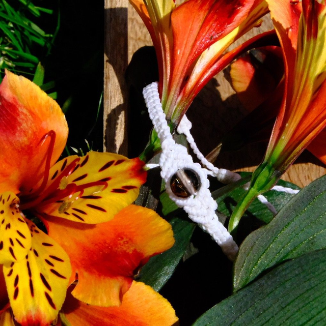 Bracelet "Basique" Quartz fumé