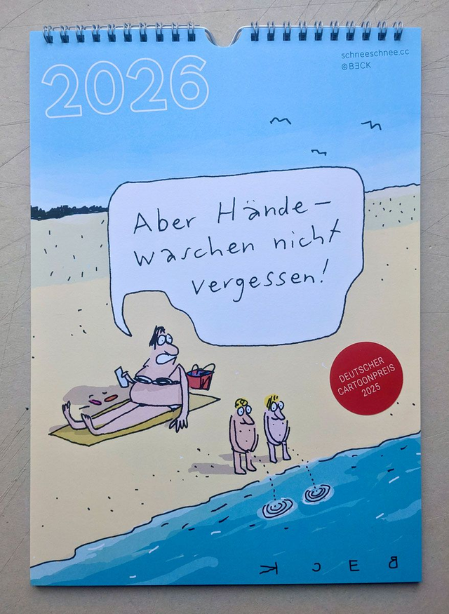 2026 Cartoon-Kalender (Sale)