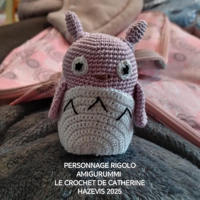 2025 PERSONNAGE RIGOLO AMIGURUMMI 