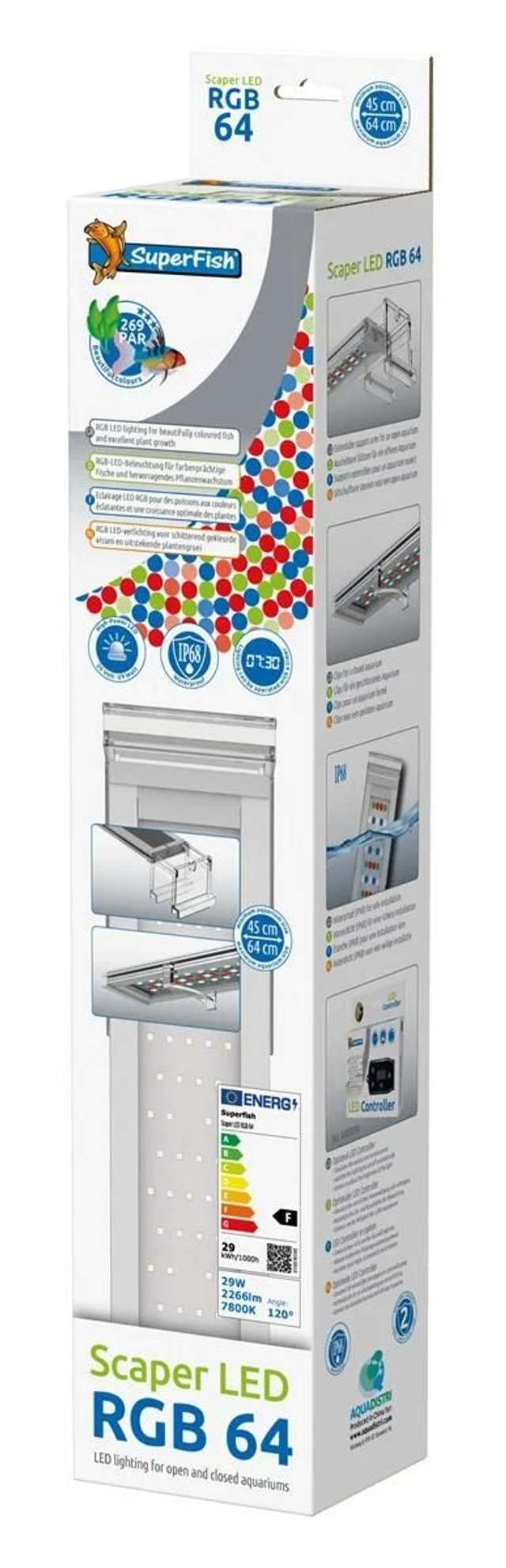 Scaper led rgb 64 cm 8715897351846