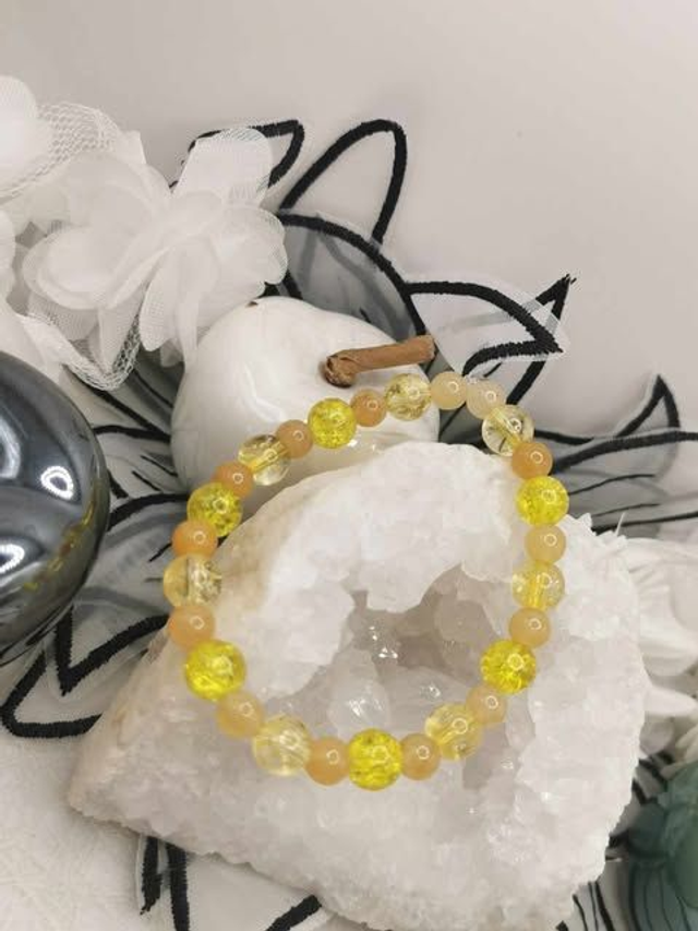 Bracelet Jaune Collection Colors