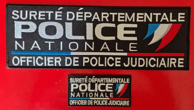 Flaps PN brodés OPJ 