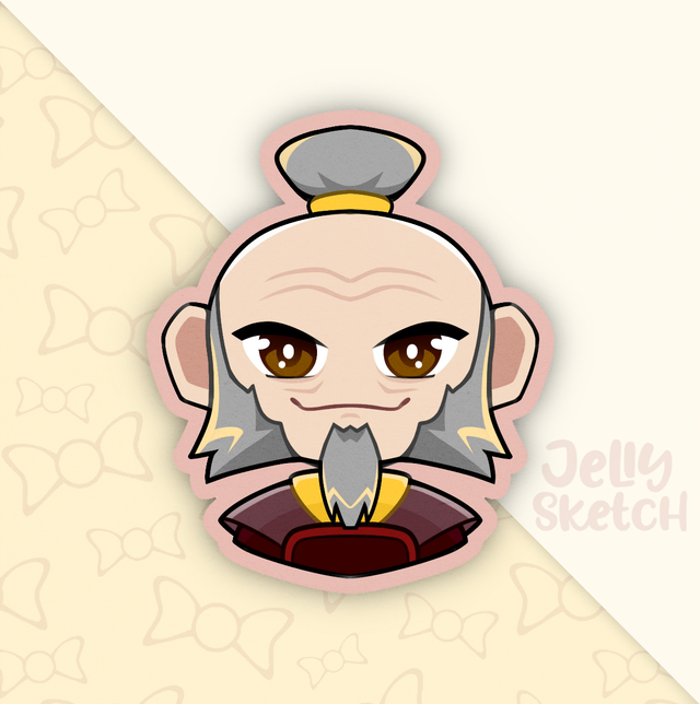 Iroh | ATLA Sticker