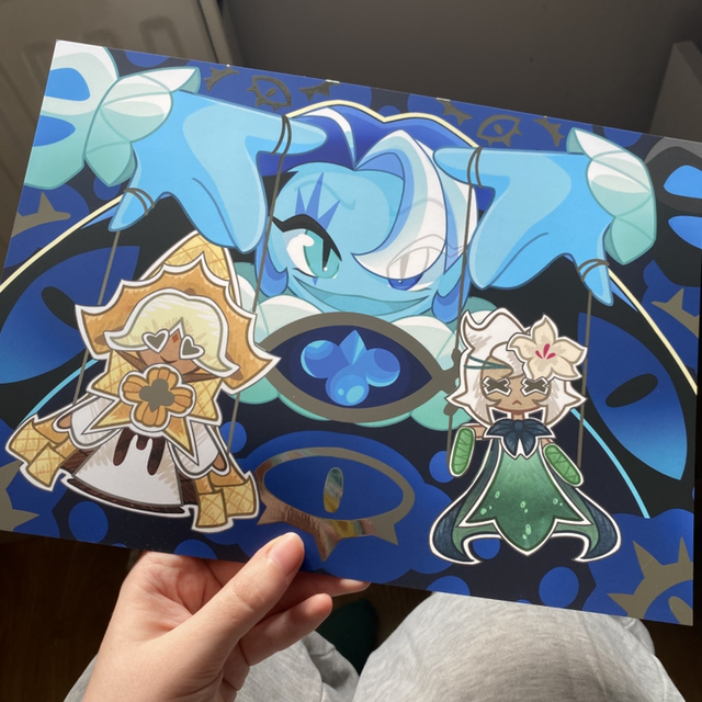 Shadow Milk & Pure Vanilla & White Lily Cookie | CRK Foil Print