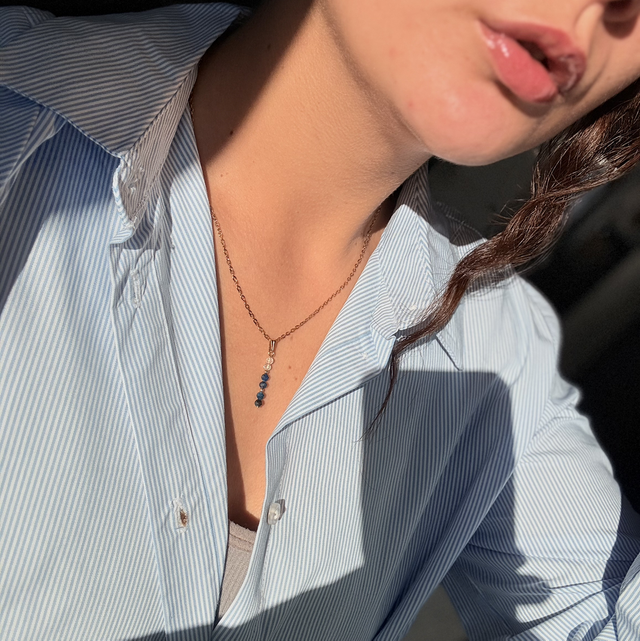 Collier pierre Lapis Lazuli