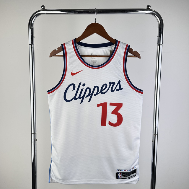 Camiseta NBA Blanca Los Angeles Clippers (George#13) 24-25