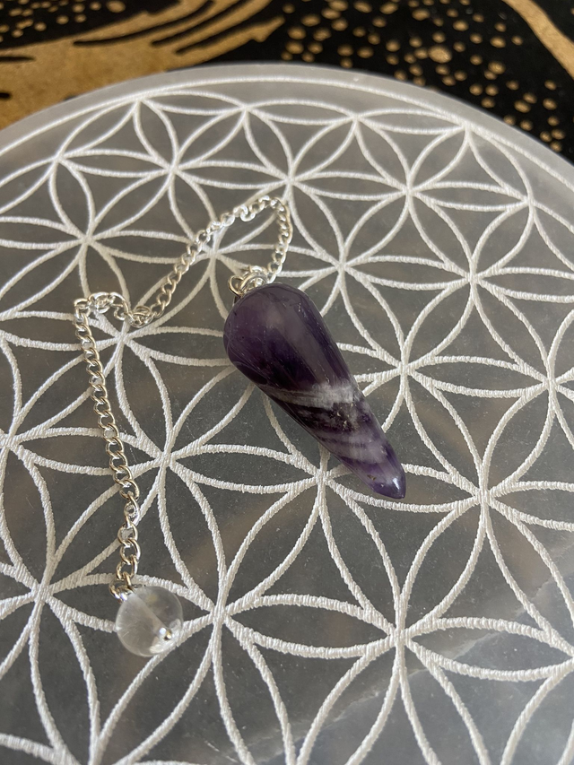 Pendule cône Améthyste - Sagesse 