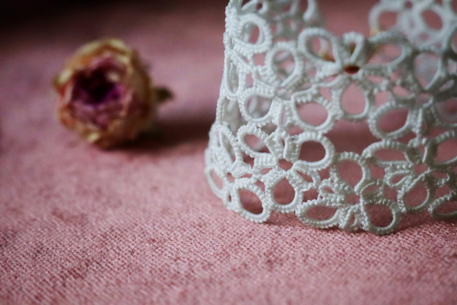 Bracelet manchette Flora - Mariage