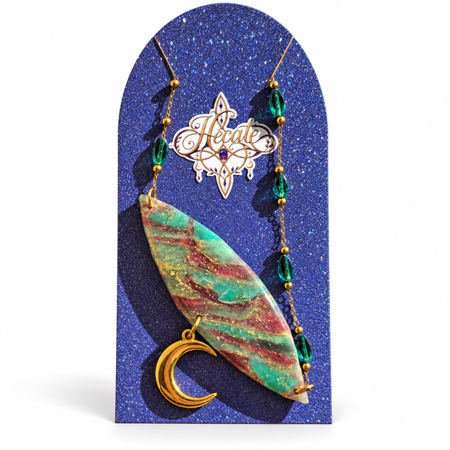 Collier Lune d’Aurore