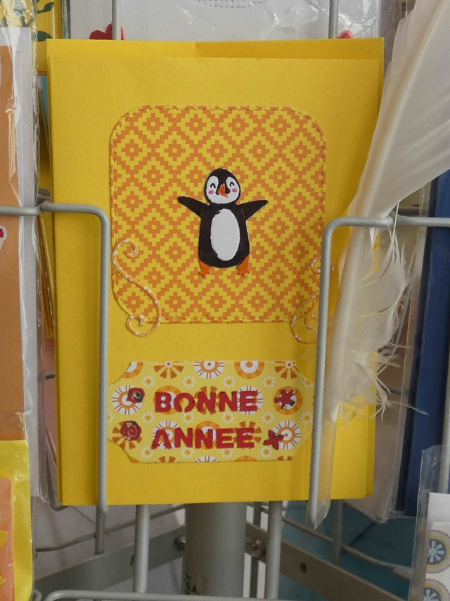 Le pingouin de la bonne année