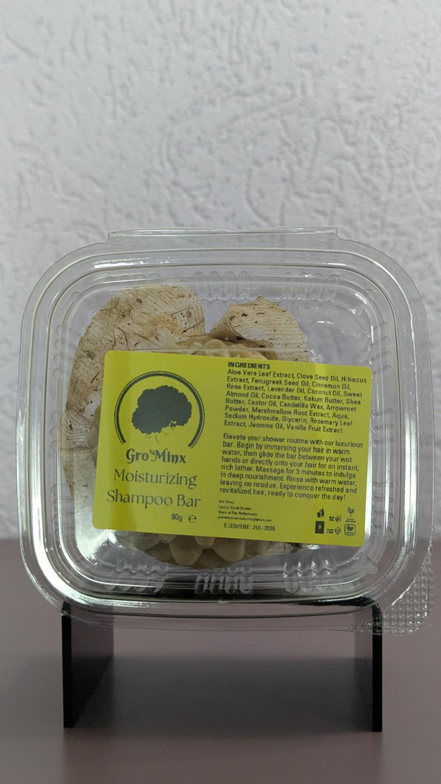 Gro'Minx Moisturizing Shampoo Bar 