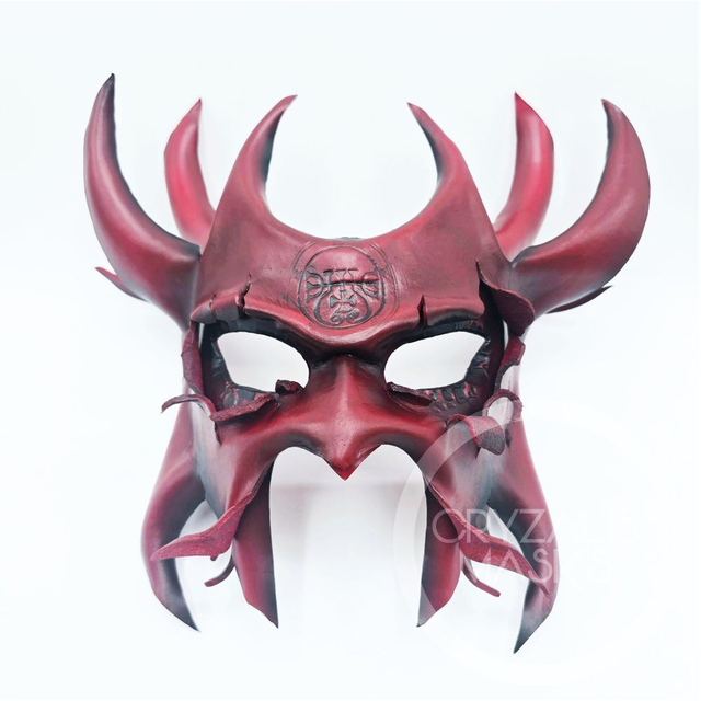 Leather Demon Mask Duke Zepar