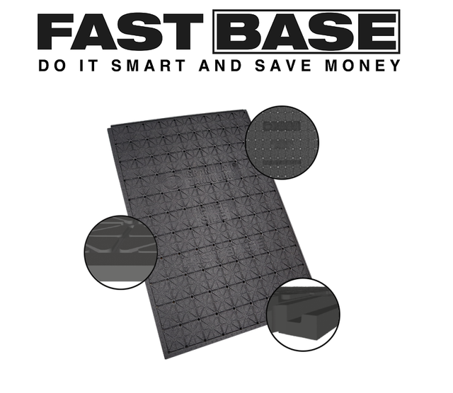 FAST BASE 110x75 sp. 1,8 cm