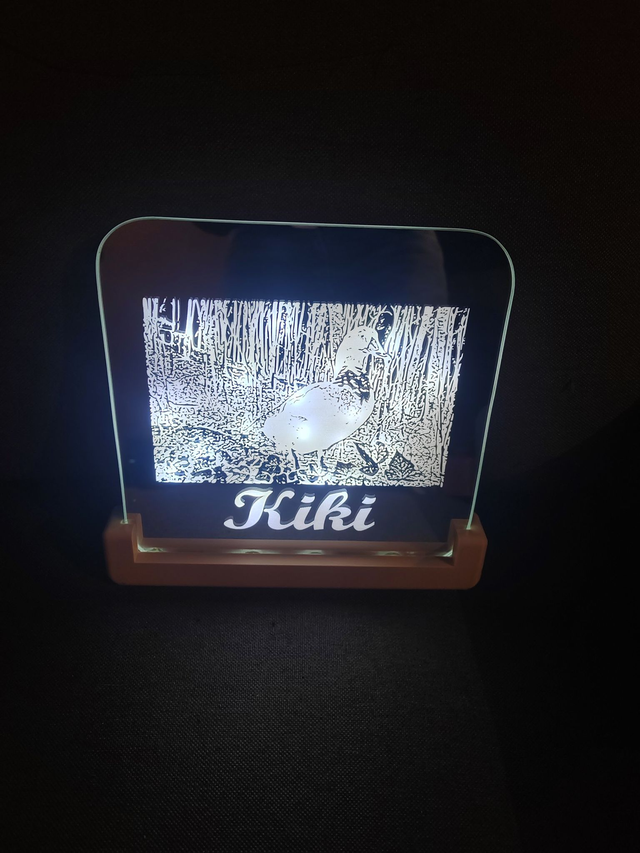 Miroir personnalisé avec photo