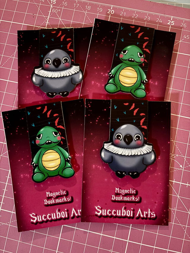 Sylus Plushies Magnetic Bookmarks