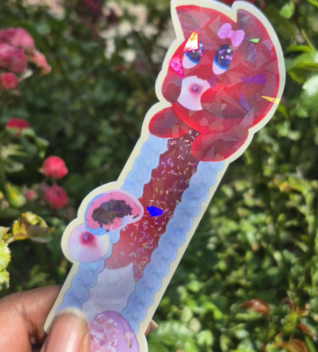 Marque-page « bouboule fluffy » Mochi 