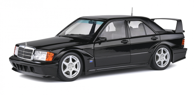 Mercedes Benz 190E Evo II schwarz Solido 1:18