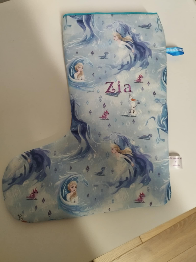 BOTTE DE NIEGE PERSONNALISE REINE DES NEIGES