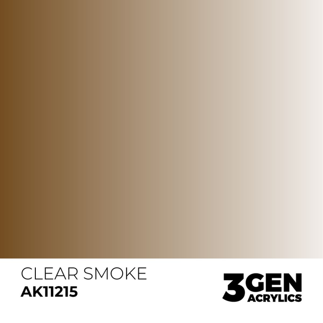 3rd Gen. Acrylics 215 Clear Smoke