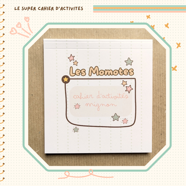 Cahier d&#039;activités format 10x10,5