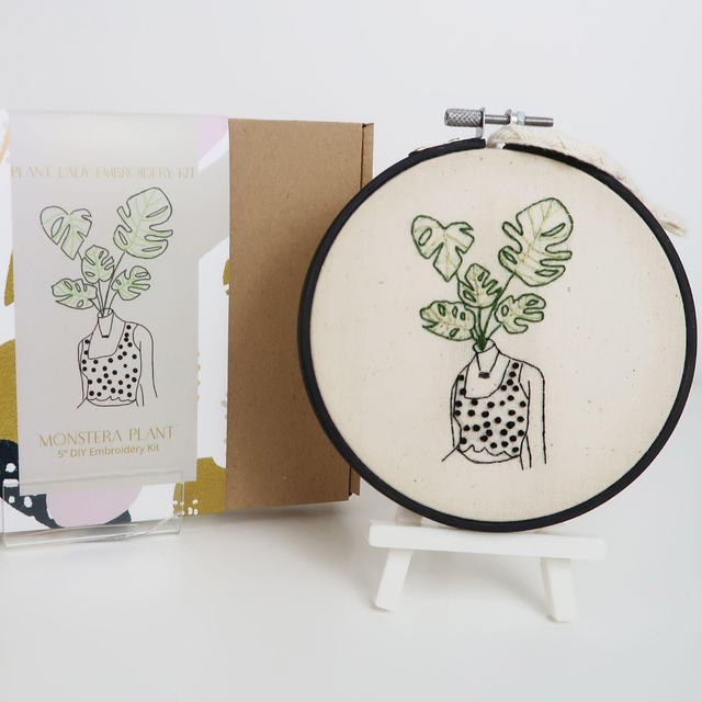 Stitch Kit Monstera 