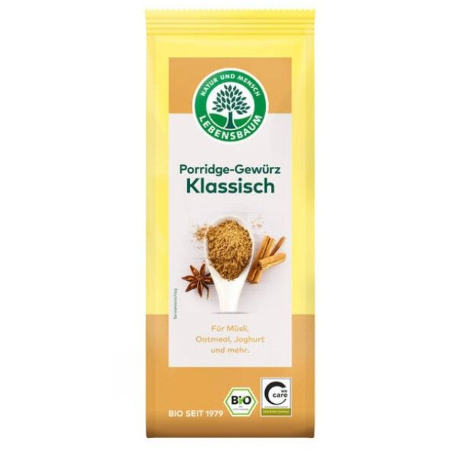 Lebensbaum Klassisches Porridge-Gewürz 45g Packung