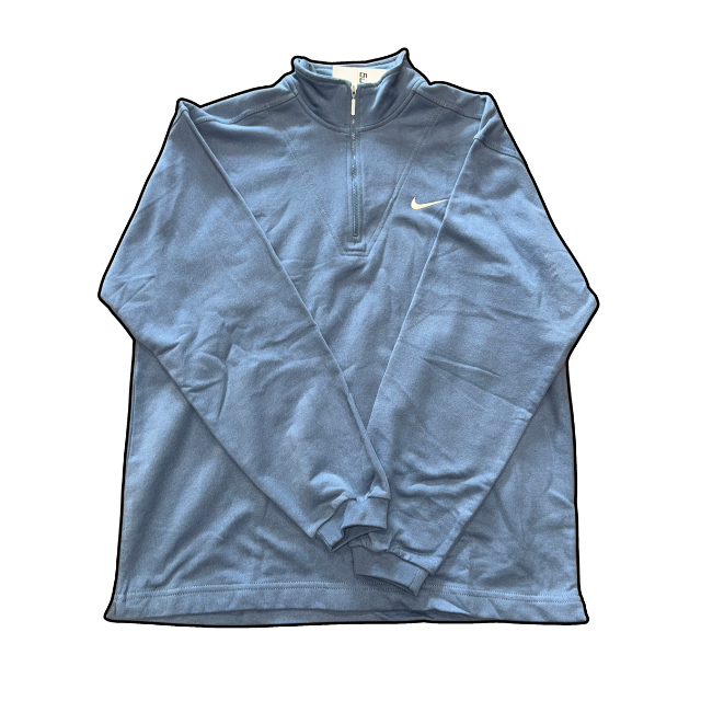Nike 1/4 Zip Fleece Blue *NEW* - L